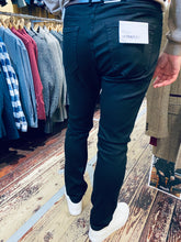 Load image into Gallery viewer, Casual Friday slim fit ULTRAFLEX true black jeans (rear view) from Gere Menswear in Lincoln
