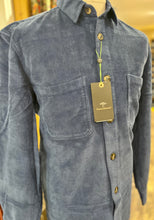 Load image into Gallery viewer, Fynch Hatton - Cord Overshirt - Wave Blue - 800
