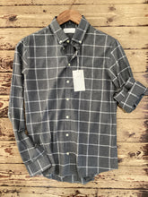 Load image into Gallery viewer, Casual Friday - Anton Shirt - Light Grey Check 726
