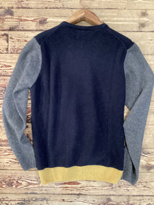 Casual Friday - Karl Crew neck - Tricolour Navy 732