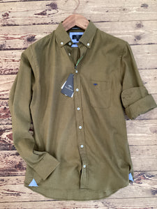 Fynch Hatton - Khaki Shirt - 709