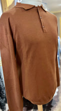 Load image into Gallery viewer, Sseinse L/S Polo, Tobacco - 620
