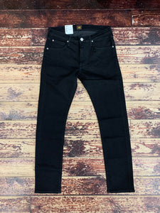 Lee 'Luke' slim tapered flex jeans in true black