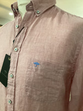 Load image into Gallery viewer, Fynch Hatton - Pink Linen Shirt  - 311
