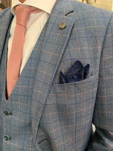 Marc Darcy ‘Harry’ blue suit separates range (waistcoat, jacket and trousers sold separately)