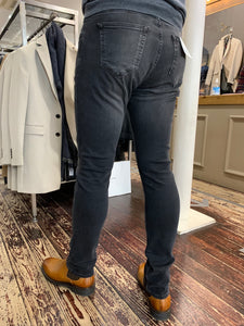Casual Friday ULTRAFLEX jeans in grey- rear view from Gere Menswear