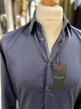 Load image into Gallery viewer, Ted Baker - Navy L/S Shirt - 120
