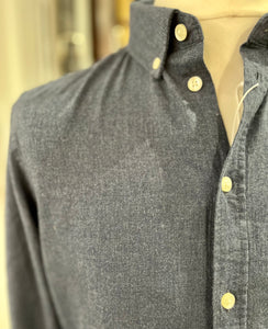 Casual Friday - Brushed Cotton Shirt - Navy - 264
