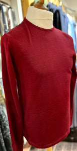 Casual Friday Berry Fine Gauge Knit Jumper - 144
